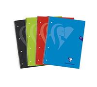 Clairefontaine 198753C Cahier à Spirale 22,5x29,7 240p Petits Carreaux