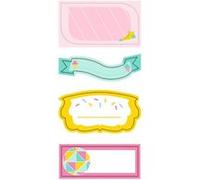 Clairefontaine - 2 planches d étiquettes cadeaux adhésives - Summer G