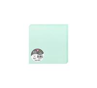 Clairefontaine 20133C - Paquet de 25 Cartes Doubles - Format Carré (16x16cm) - 210g/m² - Coloris Vert Jade - Carton d'Invitation Evènements et Correspondance - Gamme Pollen - Papier Premium Lisse