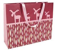 Clairefontaine 201732C - Un sac shopping 35x10x27,5cm, Rose Poudré motif aléatoire