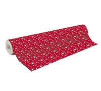 CLAIREFONTAINE 202058C-Rl papier Excellia 80g 50x0,70m Gui Noël vert/rouge
