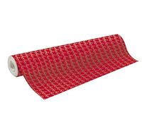 Clairefontaine Bobine papier cadeau 202094C Excellia 80 g 50 x 0,70 m Motif Hohoho Or/Rouge