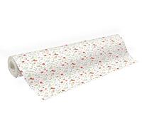 Clairefontaine - 211956C - Une Bobine De Papier Cadeau - Papier Alliance 60g - Format : 50x0,70m - Motif : Fleurs - Emballage Cadeau, Idéal Pour Les Emballages Professionnels
