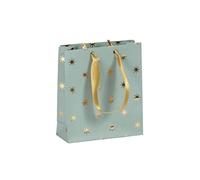 Clairefontaine 212892C - Un Petit Sac Cadeau Premium - Format Pocket - Dimensions : 12x4,5x13,5cm - 170g - Motif : Paix sur fond blanc - Idéal Pour : Parfum, Livre Poche, Jeu Société