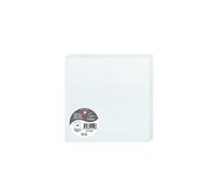 Clairefontaine 2159C - Paquet de 25 Cartes Doubles - Format Carré 16x16cm - 210g/m² - Coloris Bleu - Cartons d'Invitation Evènements et Correspondance - Gamme Pollen - Papier Premium Lisse