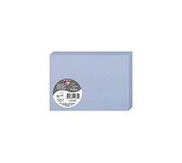 Clairefontaine 22339C - Paquet de 25 Cartes Doubles - Format C6 (11x15,5cm) - 210g/m² - Coloris Bleu Lavande - Carton d'Invitation Evènements et Correspondance - Gamme Pollen - Papier Premium Lisse
