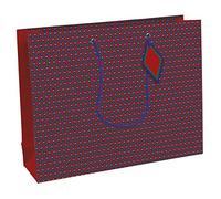 Clairefontaine 223756Cpack - Un lot de 5 Petits Sasc Cadeaux Premium - Format Pocket - Dimensions : 12x4,5x13,5cm - 170g - Motif : Rayures Blanches - Idéal Pour : Parfum, Livre Poche, Jeu Société