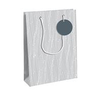 Eurowrap - 32427-2C - Un sac cadeau adulte - Grand format 26,5x14x33cm - Simple, élégant - Qualité supérieure, résistant :210g - idéal pour : jeux de société, puzzles, coffrets