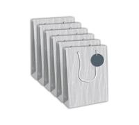 Clairefontaine 223830C - Un Rouleau De Papier Cadeau - Kraft Brut 70g 100% Recyclé - 5mx35cm (Spécial Petite Largeur) - Motif : Fleurs Blanches - Emballage Cadeau, Idéal Pour Les Petits Emballages