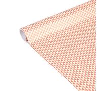 Clairefontaine 223860C - Un Rouleau De Papier Cadeau - Papier Affiche 80g - Dimensions : 5mx35cm (Spécial Petite Largeur) - Motif : Triangles - Emballage Cadeau, Idéal Pour Les Petits Emballages