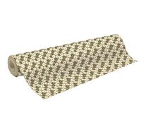 Clairefontaine 223906C - Une Bobine De Papier Cadeau - Papier kraft brut 70g - Dimensions : 50x0,70m - Motif : Pâquerettes- Emballage Cadeau, Idéal Pour Les Emballages Professionnels