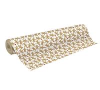 Clairefontaine 223906C - Une Bobine De Papier Cadeau - Papier kraft brut 70g - Dimensions : 50x0,70m - Motif : Pain d'épices- Emballage Cadeau, Idéal Pour Les Emballages Professionnels