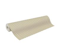 Clairefontaine - 223913C - Un Rouleau de Papier cadeau Tiny Roll - Grande longueur - Papier 80g - Motifs : Art déco Or - Dimensions : 50x0,35m - Format Compact - Emballage Cadeau Noël