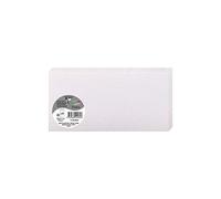 Clairefontaine 22584C - Paquet de 25 Cartes Doubles - Format DL (10,6x21,3cm) - 210g/m² - Coloris Rose Poudré Irisé - Invitation Evènements et Correspondance - Gamme Pollen - Papier Premium Lisse