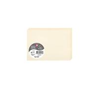 Clairefontaine 2327C - Paquet de 25 Cartes Doubles - Format C6 11x15,5cm - 210g/m² - Coloris Ivoire - Cartons d'Invitation Evènements et Correspondance - Gamme Pollen - Papier Premium Lisse
