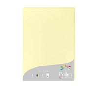 Clairefontaine Papier 24207C A4 210 g/m² Gamme Pollen Premium lisse Canari – Étui 25 feuilles