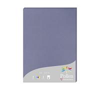 Clairefontaine 24219C - Étui de 25 Feuilles - Format A4 (21x29,7cm) - 210g/m² - Coloris Myosotis - Papier d'Invitation Evènements et Correspondance - Gamme Pollen - Papier Premium Lisse