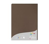 Clairefontaine 24292C - Étui de 25 Feuilles - Format A4 (21x29,7cm) - 210g/m² - Coloris Marron Taupé - Papier d'Invitation Evènements et Correspondance - Gamme Pollen - Papier Premium Lisse