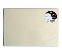 Clairefontaine 26124C - Sachet de 5 Feuilles - Format A4 (21x29,7cm) - 120g/m² - Coloris Ivoire - Invitation Evènements et Correspondance - Gamme Pollen - Papier Premium Lisse