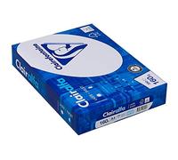 Clairefontaine 2618C Papier d'imprimante Clairalfa opaque (250 feuilles, A4, 21 x 29,7 cm, 160 g, idéal pour les circulaires ou les brochures) Blanc