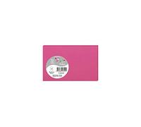 Clairefontaine 26424C - Sachet de 5 Cartes Simples - Format 8,2x12,8cm - 210g/m² - Coloris Fuchsia - Invitation Evènements et Correspondance - Gamme Pollen - Papier Premium Lisse