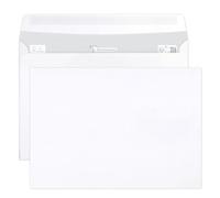 Clairefontaine 2642C - Boite 500 Enveloppes Blanches C5 Auto-Adhésives 90g