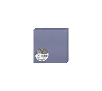 Clairefontaine 2819C - Paquet de 25 Cartes Doubles - Format Carré 13,5x13,5cm - 210g/m² - Coloris Myosotis - Cartons d'Invitation Evènements et Correspondance - Gamme Pollen - Papier Premium Lisse