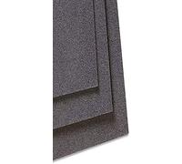 Clairefontaine 296009C Paquet 5 Feuilles Pastelmat 70x100cm 360g anthracite