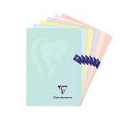 Clairefontaine 308686Cpack Lot 10 Carnets Agrafés Mimesys PASTEL - A5