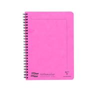 Clairefontaine 3087Z Un Cahier à Spirale Notemakers Europa Fuchsia - A5 14,8x21 cm - 120 Pages Détachables Lignées - Papier Blanc 90 g - Couverture Carte Lustrée