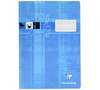 Clairefontaine 31014C - Cahier Musique A4 16p Portées 90g Turquoise