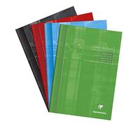 Clairefontaine 3139C - Cahier de Bord A4 72p Marges Détachables Pelliculé