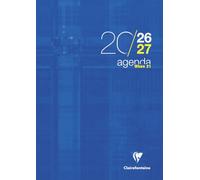 Clairefontaine Agenda 3199C When 2024/2025 – A4 – 112 p. – 1 sem/2 p. – Couleur aléatoire