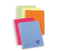 Clairefontaine Carnet Linicolor A5 14,8x21 cm 180 pages lignées 90 g Couverture Polypro