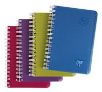 Répertoire spirale Clairefontaine Linicolor format 9 x 14 cm 100 pages