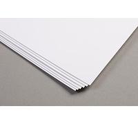 Clairefontaine 33015C Paquet Bristol - 50 Feuilles Papier Bristol Blanc Extra Lisse - A3 29,7x42 cm 205g - Idéal pour le Dessin Technique à la Plume