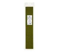 Clairefontaine Papier crépon 3329680951554 Vert mousse 2,50x0,50 m 1 feuille 75% recyclé