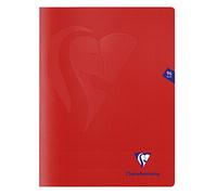 Clairefontaine Cahier Mimesys 24x32 cm Petits carreaux 96 pages Couverture polypro sans spirale
