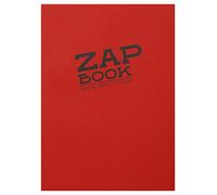 Clairefontaine 3354C Carnet Encollé Zap Book - 160 Feuilles Papier Croquis 100% Recyclé - A4 21x29,7 cm 80g - Couleur de Couverture Aléatoire (4 coloris vifs possible)
