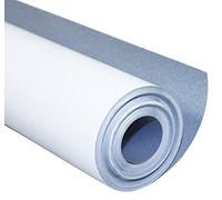 Clairefontaine 34162C - Un rouleau de papier à peindre 50x1 m 120g (1 face blanche, 1 face bleue)