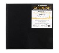 Clairefontaine 34309C Carnet cousu Goldline 50 Feuilles blanches 15x15 140g
