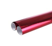 Clairefontaine 354106C - Un Rouleau De Papier Métallisé - 1 face - 2x0,70m - 80g - Couleur : Rouge - Emballage Cadeau, Emballage Extérieur, DIY, Loisirs Créatifs