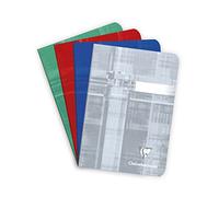 Clairefontaine Carnet agrafé 3640C – 10,5x14,8 cm – 96 pages – Papier 90 g – Couleur aléatoire