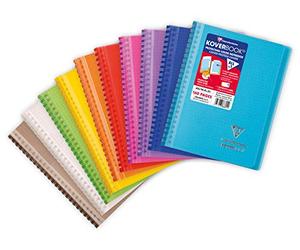 Clairefontaine 366601C - Carnet Spirale Koverbook A5 160p PC Polypro