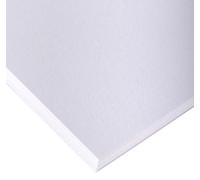 Clairefontaine 37149C Paquet Papier Dessin Croquis - 125 Feuilles Papier Dessin Blanc au Grain Très Léger - 50x65 cm 200g - Idéal pour le Dessin et Croquis au Crayon, Feutre ou Fusain
