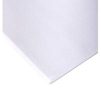 Clairefontaine 37282C Paquet Papier Dessin Croquis - 25 Feuilles Papier Dessin Blanc au Grain Très Léger - A1 59,4x84 cm 120g - Idéal pour le Dessin et Croquis au Crayon, Feutre ou Fusain