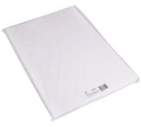 Clairefontaine 37291C Paquet Papier Dessin Croquis - 125 Feuilles Papier Dessin Blanc au Grain Très Léger - A2 42x59,4 cm 160g - Idéal pour le Dessin et Croquis au Crayon, Feutre ou Fusain