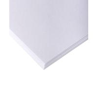 Clairefontaine 37297C Paquet Papier Dessin Croquis - 50 Feuilles Papier Dessin Blanc au Grain Très Léger - 80x120 cm 160g - Idéal pour le Dessin et Croquis au Crayon, Feutre ou Fusain