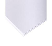 Clairefontaine 37298C Paquet Papier Dessin Croquis - 100 Feuilles Papier Dessin Blanc au Grain Très Léger - A4 21x29,7 cm 180g - Idéal pour le Dessin et Croquis au Crayon, Feutre ou Fusain