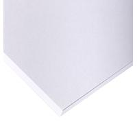 Clairefontaine 37304C Paquet Papier Dessin Croquis - 125 Feuilles Papier Dessin Blanc au Grain Très Léger - 50x65 cm 180g - Idéal pour le Dessin et Croquis au Crayon, Feutre ou Fusain